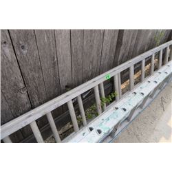 heavy duty aluminum extension ladder