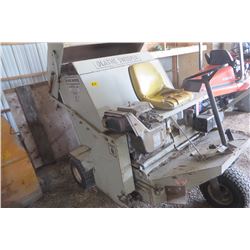 Olathe model 48 self propelled vacuum sweeper #4806