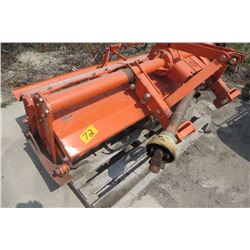 Approx 60" Kubota 3pth rotary tiller