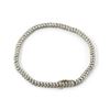 Image 2 : 5.79 TCW DIAMOND TENNIS BRACELET 14K GOLD & SILVER