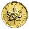 Image 1 : Canada 1/4 oz Gold Maple Leaf (Random Year)