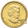 Image 1 : Canada 1/10 oz Gold Maple Leaf (Random Year)