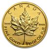 Image 2 : Canada 1/10 oz Gold Maple Leaf (Random Year)