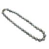 Image 3 : 19.68 TCW REAL TAHITIAN PEARL  & DIAMOND SNAKE NECKLACE