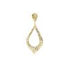 Image 2 : 11.45 TCW 18K GOLD FANCY DIAMOND PEAR SHAPE EARRING