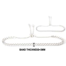 1.19 TCW 18K GOLD  DIAMOND DESIGNER BRACELET