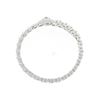 Image 4 : 4.53 TCW 18K GOLD  WHITE DIAMOND SNAKE BANGLE