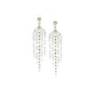 Image 1 : 2.81 TCW 18K GOLD WHITE & FANCY DIAMOND EARRING