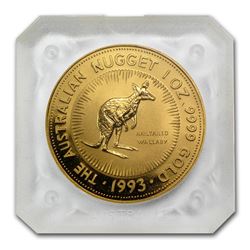 1993 Australia 1 oz Gold Nugget BU