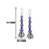 Image 1 : 9.73 TCW 14K GOLD Tanzanite,PEARL  &DIAMOND EARRING