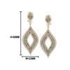 Image 1 : 5.86 TCW 14K ROSE GOLD  FANCY DIAMOND EARRING