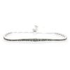 Image 2 : 1.94 TCW 14K GOLD  BLACK DIAMOND BRACELET