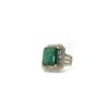 Image 1 : 8.69 TCW DIAMOND & BRAZILIAN EMERALD 14K GOLD RING SIZE 7.25