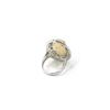 Image 2 : 13.48 TCW DIAMOND &  OPAL  14K GOLD RING SIZE 7