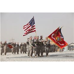 US Flag Flown during US Special Forces mission in Middle East