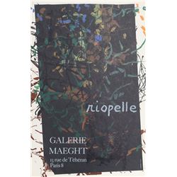 Jean-Paul Riopelle, Galerie Maeght, Lithograph Poster
