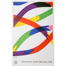 Piero D'Orazio, Olympische Spiele Munchen 1972, Lithograph