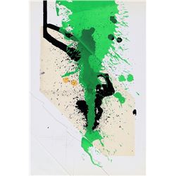 Bimal Banerjee, Homage to Picasso on His 90th Birthday, Silkscreen and Collage