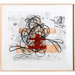 Louisa Chase, Baby, Baby, Aquatint Etching