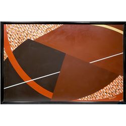 Mark Lewis, Shoot the Moon 4, Acrylic Painting