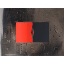 Xiu-ping Liao, Dialogue, Silkscreen with Embossing on Foil Paper