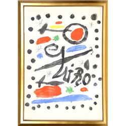 Joan Miro, Exhibition Sala Gaspar, Galeria Metras and Belarte, Barcelona, Lithograph