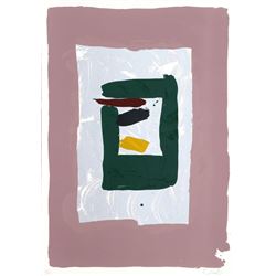 Kikou Saito, Pink Square, Silkscreen