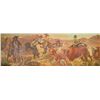 Image 4 : Set of Four Murals from Binion's Westerner, Las Ve