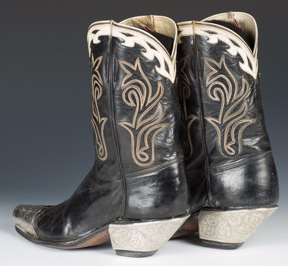 Silver Mounted Cowboy Boots