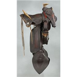 Early Texas Trail Saddle