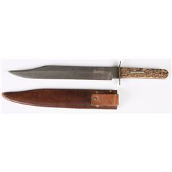 Clip Point Bowie Knife by G. Gelston