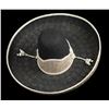Image 2 : Fancy Silver and Black Sombrero