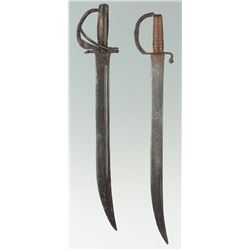 Two Mexican Short Swords