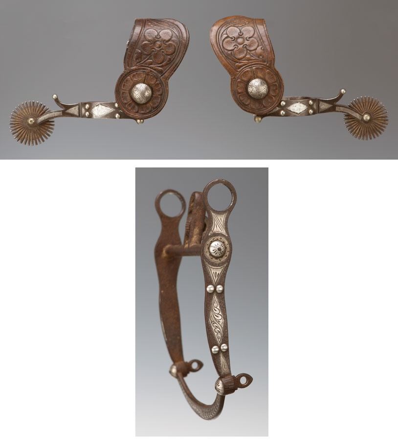 Eddy Hulbert Bit and Spur Set