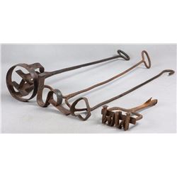Four Old Branding Irons