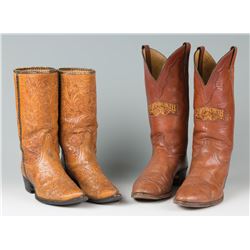 Two Pair of Cowboy Boots