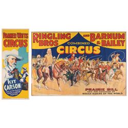 Two Circus Posters