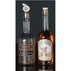 Two Saloon Bottles