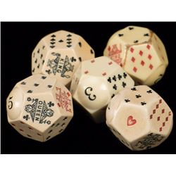 Montana Twelve-Sided Poker Dice