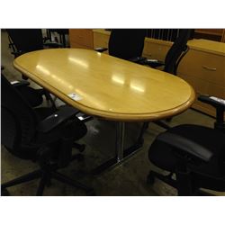 MAPLE 5.5' BOARDROOM TABLE