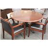 Image 1 : DARK WOOD TRADITIONAL CONFERENCE TABLE