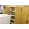 Image 2 : MAPLE 6' TALL 2 DOOR STORAGE CABINET