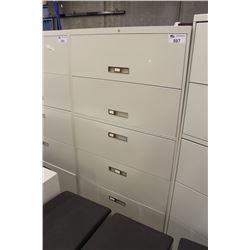 GREY 2 DRW. LATERAL FILE CABINET