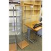 Image 2 : 5' TALL GLASS DISPLAY CASE