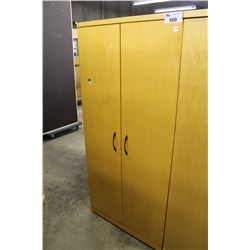 MAPLE 2 DOOR STORAGE CABINET