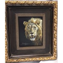 “What Does He See” Original Art by Sally Maxwell