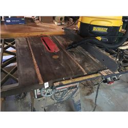 Table Saw & Shop Vac