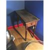 Image 1 : Side Table with Long Drawer