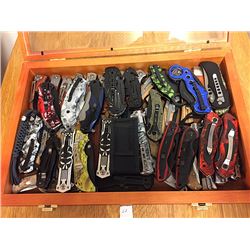 Estate Collection of 51 Knives