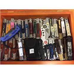 Estate Collection of 43 Knives